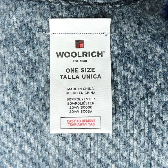 Woolrich Cozy Plaid Blanket Wrap - One Size - Picture 7 of 7
